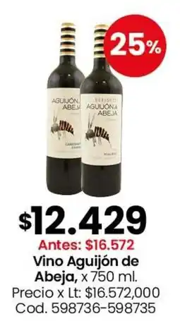 Coto Aguijón de abeja vino oferta
