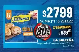 Diarco La salteña tapas de empanada oferta
