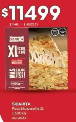 Diarco Sibarita pizza mozzarella oferta