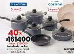 Coto Batería de cocina oferta