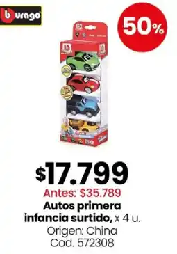 Coto Autos primera infancia surtido oferta