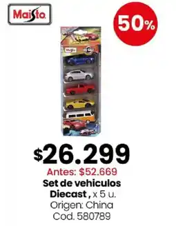 Coto Diecast set de vehiculos oferta