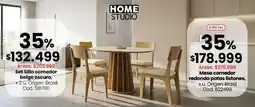 Coto Set Silla comedor beige oscuro oferta
