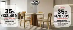 Coto Mesa comedor redonda patas listones oferta