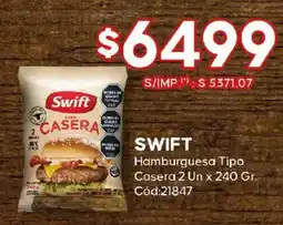 Diarco Swift hamburguesa tipo casera oferta