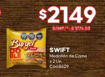 Swift medallón de carne