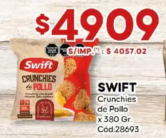 Swift crunchies de pollo