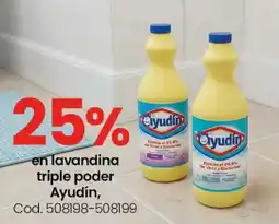 Coto Ayudín en lavandina triple poder oferta