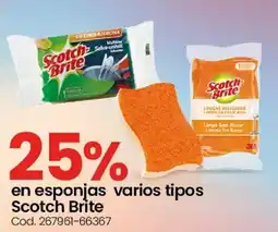 Coto Scotch brite en esponjas varios tipos oferta