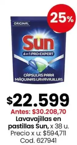 Coto Sun lavavajillas en pastillas oferta