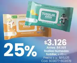 Coto Toddler toallas húmedas oferta