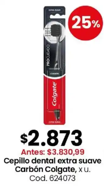 Coto Colgate cepillo dental extra suave carbón oferta