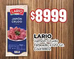Diarco Lario jamón crudo feteado oferta
