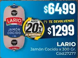 Diarco Lario jamón cocido oferta