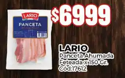Diarco Lario panceta ahumada feteada oferta
