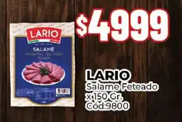 Diarco Lario salame feteado oferta
