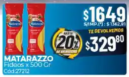 Diarco Matarazzo fideos oferta