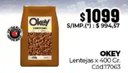 Diarco Okey lentejas oferta