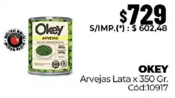 Diarco Okey arvejas lata oferta