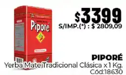 Diarco Piporé yerba mate tradicional clásica oferta