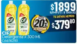 Diarco Cif detergente oferta