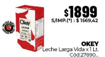 Diarco Okey leche larga vida oferta