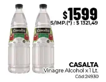 Diarco Casalta vinagre alcohol oferta