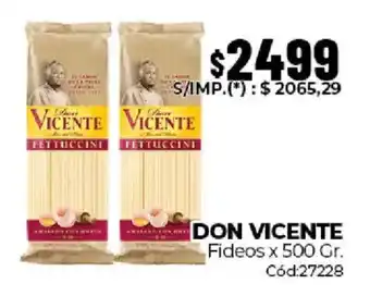 Don vicente fideos