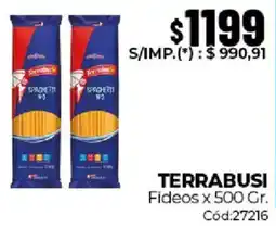 Diarco Terrabusi fideos oferta