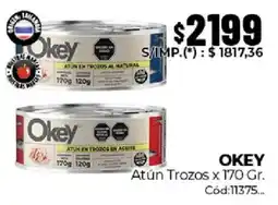 Diarco Okey atún trozos oferta