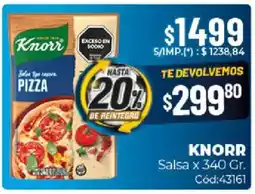Diarco Knorr salsa oferta
