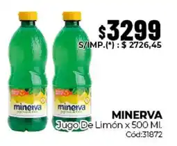 Diarco Minerva jugo de limón oferta