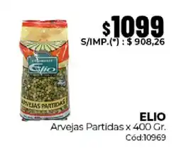 Diarco Elio arvejas partidas oferta
