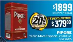 Diarco Pipore yerba mate especial oferta