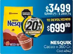 Diarco Nesquik cacao oferta