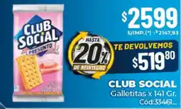 Diarco Club social galletitas oferta