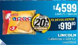 Diarco Lincoln galletitas oferta