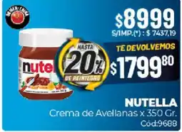 Diarco Nutella crema de avellanas oferta