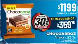 Diarco Chocoarroz alfajor oferta