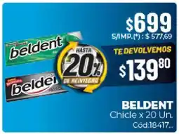 Diarco Beldent chicle oferta