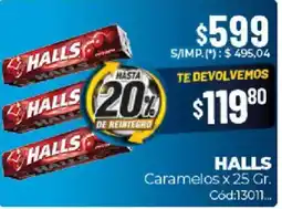 Diarco Halls caramelos oferta