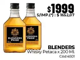 Diarco Blenders whisky petaca oferta