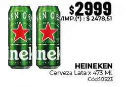 Diarco Heineken cerveza lata oferta