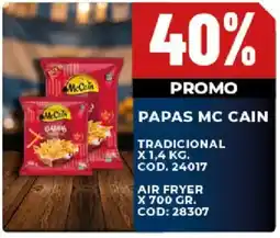 Diarco McCain papas tradicional oferta