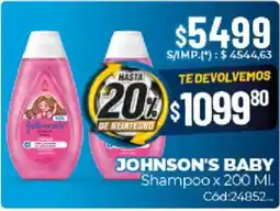 Diarco Johnson's baby shampoo oferta