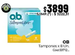Diarco O.b. tampones oferta