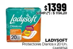 Diarco Ladysoft protectores diarios oferta