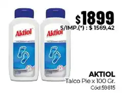 Diarco Aktiol talco pie oferta