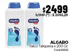 Diarco Algabo talco talquera oferta
