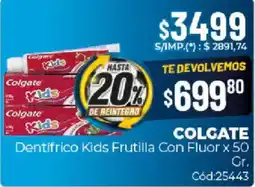 Diarco Colgate dentifrico kids frutilla con fluor oferta